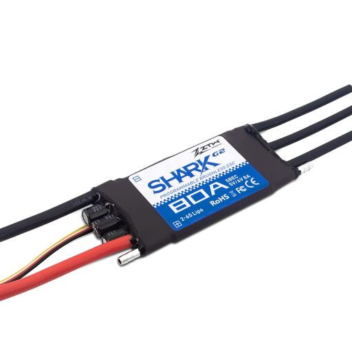 RCܡȤȿ楹饹ɿ奢ZTW SHARK 80A/100A ESC G2¢ĴǽʥåBEC 5V/6V 8A ...