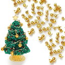 COOLLOODA クリスマス鈴 ゴールド鈴 スズ鈴【100個】飾りベル 金鈴 クリスマスベル クリスマス飾り 金具 おしゃれな 可愛い 眩しい 軽量 ポータブ...