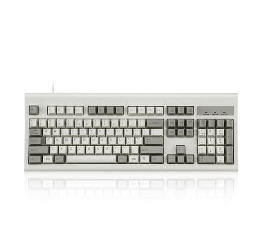 PERIXX(ペリックス) PERIBOARD-106MUS キーボード 有線 パフォーマンス フルサイズ USB メンブレン 最大1000万回のキーストローク ベージュ 英語配列 【正規保証品】 (英語配列・ベージュ)