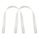 PATIKILレザーバッグハンドルストラップ2個17.7”L1/16”Wリプレイスメントレザーパースストラップバッグハンドル用ハンドバッグショルダーメイキング用...