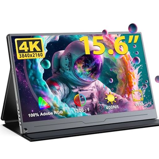 モバイルモニターEVICIV15.6インチ4Kモバイルディスプレイゲームモニター3840x2160Pゲームモニター100%AdobeRGB広色域スイッチ用ポータブルモニター非光沢IPS液晶パネル薄型軽量VESA対応 モバイルモニターEVICIV15.6インチ4Kモバイルディスプレイゲームモニター3840x2160Pゲームモニター100%AdobeRGB広色域スイッチ用ポータブルモニター非光沢IPS液晶パネル薄型軽量VESA対応