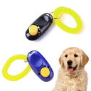 COOLLOODA クリッカー 犬笛 ペット 犬 猫 訓練用品 リストストラップ付き ペットトレーニングクリッカーセット 犬や猫のトレーニングに便利で効果的 2...