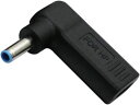 VHBW タイプC USB-C 入力 DC 4.5×3.0MM HP 専用 変換 ヒューレットパッカード ノートパソコン 充電 PD 充電 日本検品済 TYPE-C 変換アダプター プラグ AC充電