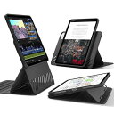 ESR IPAD PRO 11インチ ケース(2024、第5世代)専用 取外し可能なマグネットカバー付き回転式ケース、縦向き/横向きスタンド、9段階の角度調節可能、PENCIL PRO/USB-C完全対応、SHIFTシリーズ、ブラック(2)