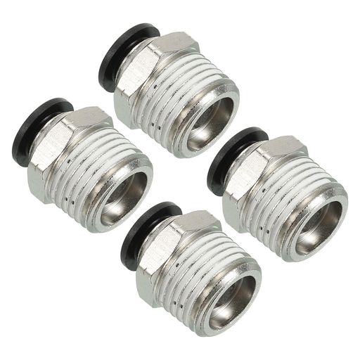 PATIKIL 10MM X 1/2NPT᥹åɥץå女ͥȥեåƥ 4ĥѥåľåͥȥեåƥ ...
