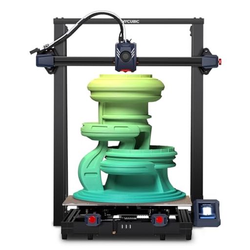 ANYCUBIC 3Dプリンター KOBRA 2 MAX 高速印刷 10倍高速 高精度 最高印刷速度500MM/S 大型3Dプリンタ 大型造形 大容量 FDM 3D プリンター 自動レベリング 印刷サイズ420X420X500MM 組み立て簡単