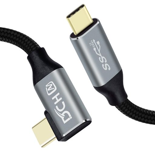 DCHAV USBC USBC ֥ 2M L PD 100W 20V 5A Ķ® 4K 60HZ  USB3.1 GE...