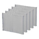 PATIKILカメラバッグディバイダー5個入り5.71”X3.94”X0.39”ショックプルーフカメラバッグインサートセパレーターパッドニコンカメラDSLR用のレンズ保護用バッグオーガナイザーユニバーサ…(2)