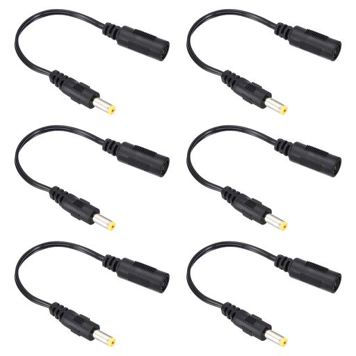 PATIKIL0.6եDC5.5x2.1mm᥹-DC4.8x1.7mmŸ֥6ĥ磻䥢ץͥťɥ饤ȥե...