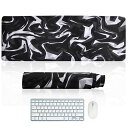 マウスパッド ゲーミング 大型 防水 デスクマット 耐久性良い 800 X 300 X 3 MM 滑り止マウスパッド、大型 ゲーミング、超大型XXL、ゲーミング...