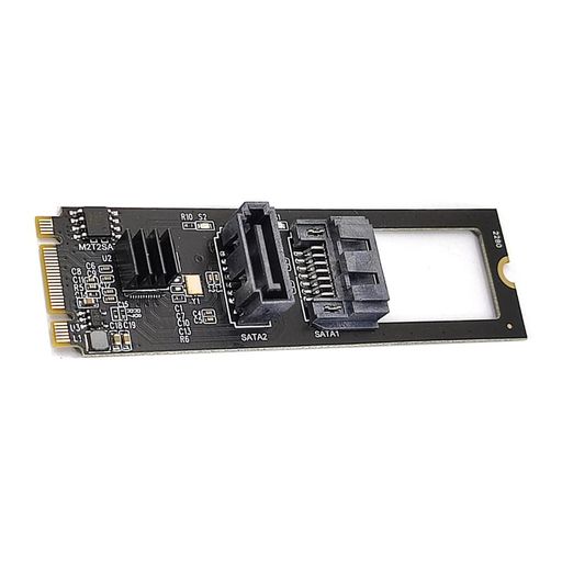 Xiwai縦型横型JMB5822280NGFFキーB+MPCIExpresstoSATA3.06Gbpsデュアルポートアダプターコンバーターハードドライブ延長カード Xiwai縦型横型JMB5822280NGFFキーB+MPCIExpresstoSATA3.06Gbpsデュアルポートアダプターコンバーターハードドライブ延長カード