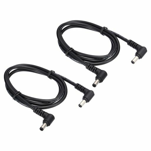PATIKIL3ե5.5X2.1MM-DCŸ֥218AWG磻䥢ץ90ľѥͥLEDȥåDV...