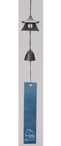 岩鋳(IWACHU) 風鈴 吊灯籠 特小 黒 27001 デザイン小物 南部鉄器