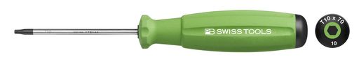 PB SWISS TOOLS 8400-10-70YG レインボーヘクスローブドライバ黄緑