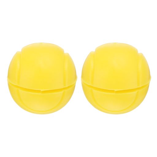 PATIKILテニスバイブレーションダンパー0.9”2個セットシリコンテニスラケットショックアブソーバーラケットストリングダンピングテニスラケット用イエロー PATIKILテニスバイブレーションダンパー0.9”2個セットシリコンテニスラケットショックアブソーバーラケットストリングダンピングテニスラケット用イエロー
