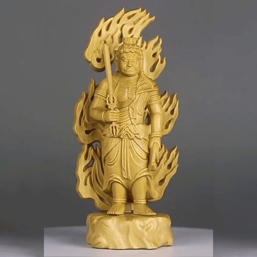 楽天市場】不動明王(彫刻|アート・美術品・骨董品・民芸品 楽天市場】不動明王(彫刻|アート・美術品・骨董品・民芸品