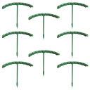 1.セット内容:植物ステント8個入り、サイズ:25 CM*14.5 CM、色:緑。 2.良質のプラスチックから作られ、丈夫で長持ちし、割れにくく、植物の成長を支え、枝葉の脱落を防ぐことができます。 3.植物ステントは複数組み合わせて使用することができ、4つのステントを1つの円につなぎ合わせることができ、留め金をつなぎ合わせるだけで簡単に組み立てることができます。 4.植物ステントの底部の特殊な設計は土壌を挿入するのに便利で、簡単に土壌を挿入して植物の高さに合わせて調整することができます。 5.花卉、トマト、野菜などの鉢植え植物に適しており、栽培植物の理想的な選択である。