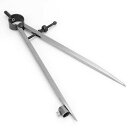 HILITAND 鋼製コンパス スプリング ペンホルダー付 (200MM)(3)