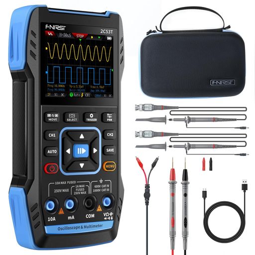 FNIRSI2C53T2ch50MhzӰY-T//X-Y250MS/sץ졼3in1ϥɥإɥǥ륪...
