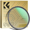 K&FConcept67mmブラックミスト1/4フィルターソフト効果1/4コントラスト調整用ソフト描写用フィルターブラックディフュージョン24層ナノコーティング...