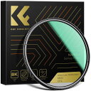 K&FConcept77mmCPLフィルター超低反射0.1%コントラスト反射調整超低反射PLフィルター高透過率45%円偏光フィルター両面28層コーティング光学ガ...