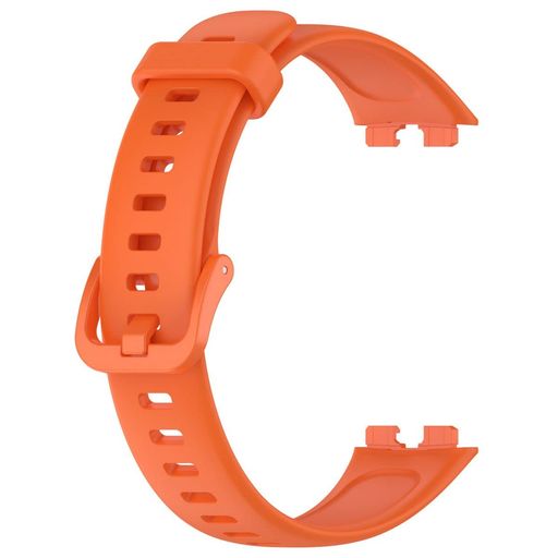 [SOOYEEH] HUAWEI用 BAND 9用 バンド ファーウェイ用 BAND 8用 交換バンド ストラップ シリコン製 柔らかい 交換用ベルト 防汗 10色可選(オレンジ)