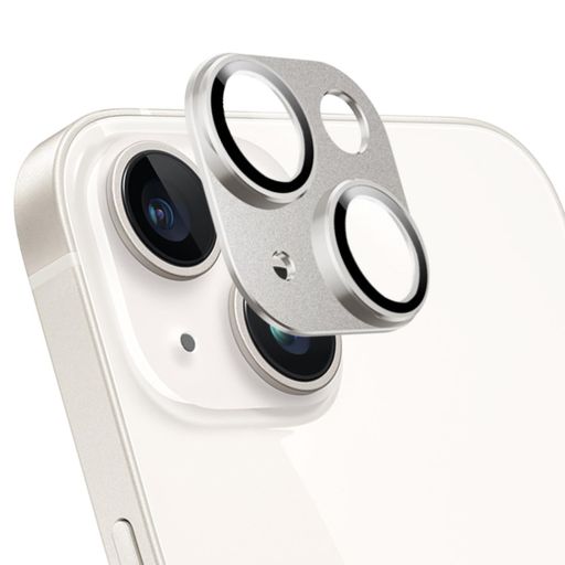LANQIIカメラカバー用のIPHONE14対応/用のIPHONE14PLUS対応カメラフィルムレンズカバー金属ケース高透過率露出オーバー防止耐衝撃防塵全面保護アルミ合金+強化ガラス製用のIPHONE14