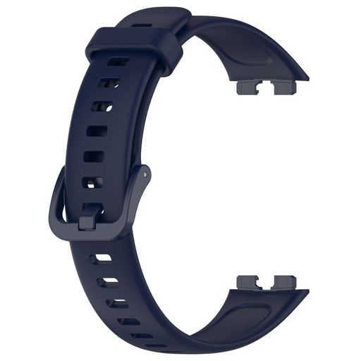 [SOOYEEH] HUAWEI用 BAND 9用 バンド ファーウェイ用 BAND 8用 交換バンド ストラップ シリコン製 柔らかい 交換用ベルト 防汗 10色可選(ネイビー)