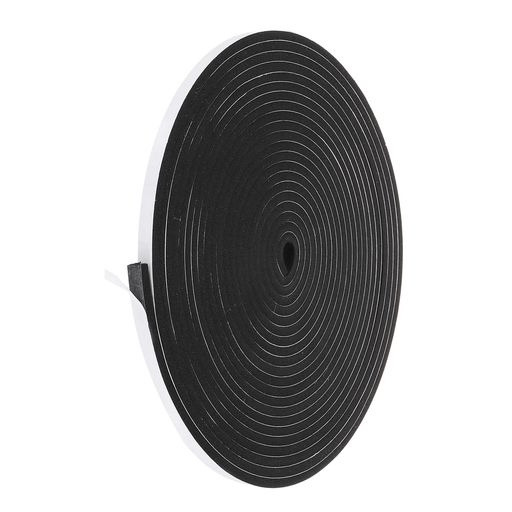 PATIKILウェザーストリッピングドアシールストリップ3/8”X1/4”X32フィート自己粘着性高密度フォームテープ断熱ドア窓エアコン用防音黒 PATIKILウェザーストリッピングドアシールストリップ3/8”X1/4”X32フィート自己粘着性高密度フォームテープ断熱ドア窓エアコン用防音黒