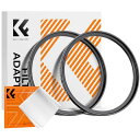 K&FConceptステップアップリング55mm-67mm2点セットアルミ合金製アダプターリングフィルター径変換アダプター1枚クリーニングクロス付属