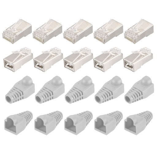 PATIKIL RJ45 CAT6ɥͥ RJ45ɥɥ⥸顼ץ饰 ̲8P8Cͥ 饤ȥ졼֡ĥС...