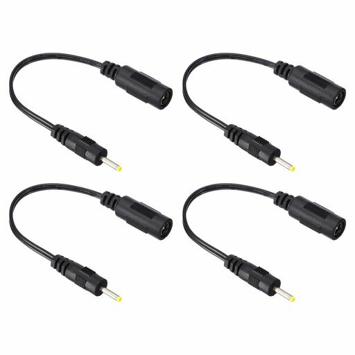 PATIKIL 0.6ե DC 5.5X2.1MM ᥹ - DC 2.5X0.7MM  Ÿ֥ 4 磻䥢ץͥ...