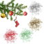 クリスマスオーナメントフック 200枚セット ステンレス S字フック ゴールド シルバー 赤 緑 クリスマス フック S字ハンガー クリスマスツリー 飾り (ゴールド+シルバー+赤+緑)