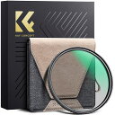 K&FCONCEPTCPLフィルター82mm真鍮製HD超解像力99.2%の偏光除去フレアやゴースト防止色かぶり無し36層ナノコーティング撥水防汚キズ防止超薄枠ケ...