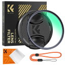 K&FConcept49mmMCUVフィルターレンズ保護フィルターレンズキャップ付き高透過率28層コーティング紫外線カット光学ガラス薄枠レンズ保護用1枚クリーニ...