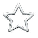 PATIKIL42mm金属バネ式クロップキーチェーンクリップ2個入りメタルトリガーキーチェーンフッククリップキーホルダー財布財布ハンドバッグ用シルバートーン
