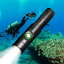 ODEPRO WD12 IPX8 MAX 1050ルーメン ダイビングライト 水中ライト プロ仕様超高輝度 水中懐中電灯 IP68防水 水中100メートル使用可能