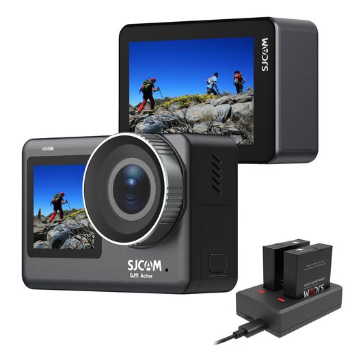 SJCAM SJ11 ACTIVE 󥫥 4K åѥͥ뼰 ϻ֥ 5GWIFI  IP68ɿ H.265...