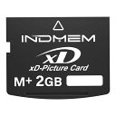 これはINDMEM製TYPE M+のXDピクチャーカード TYPE Mより1.5倍速い読み出し/書き込み速度を実現 古いオリンパス製デジタルカメラのパノラマ機能をサポート 超コンパクト設計、2GB標準ストレージ容量 優れた耐久性、1年メーカー限定保証