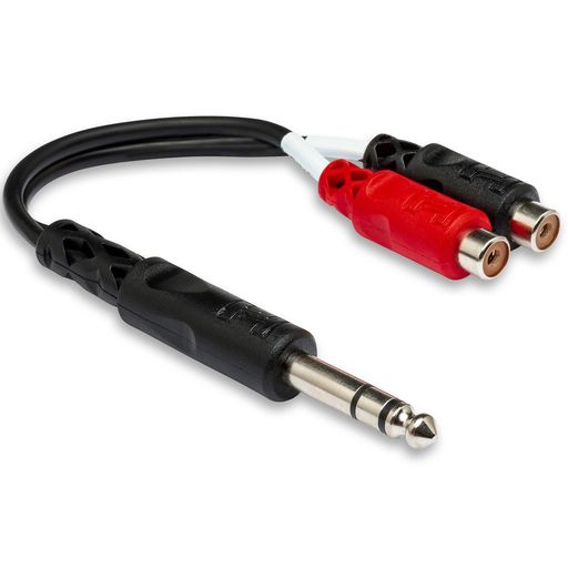 HosaYPR-102ステレオフォンオス-RCAメスx2変換ケーブル HosaYPR-102ステレオフォンオス-RCAメスx2変換ケーブル