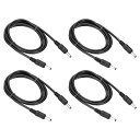 PATIKIL3フィートメス-メス3.5x1.35mmDCパワーエクステンションケーブル24AWGワイヤーアダプターコネクター充電コードLEDストリップDVRル...
