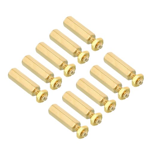 PATIKIL 15MM+6MM M3 ɥեͥ 100 ϻѥͥ ޥܡ ԥ塼 ϩ Ż...