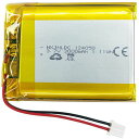 DC 3.7V 3000MAH 124050 充電可能リチウム電池 FOR DIY 3.7-5V電子製品に適していますバッテリ交換モバイルエネルギー貯蔵電源