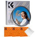 K&FConcept49mm1/4ブラックミスト&CPLフィルター多機能フィルター2in1一枚二役ソフト効果+偏光効果18層ナノコーティング偏光フィルターソフト...