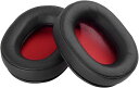 交換用イヤーパッドCOMPATIBLE WITH AUDIO TECHNICA WS660BT ATH-WS660BT ワイヤレスオーバーイヤーヘッドフォン - プロテインコーテックスイヤーマフクッション(レッド)