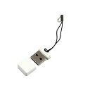 RECCY メモリカードリーダー ミニサイズ USB 2.0 高速転送 MICRO SD SDXC TFアダプタ