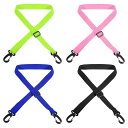 PATIKIL 150 CM X 2.5 CM スキーキャリアストラップ 4個 スノーボードブーツキャリーストラップ 調節可能なショルダースリング トートリーシ...