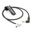 ALVIN’S CABLES ARRI ALEXA MINI カメラ 用の オーディオ ケーブル 直角 5 PIN オス TO 3.5MM 直角 TRS 50CM(2)