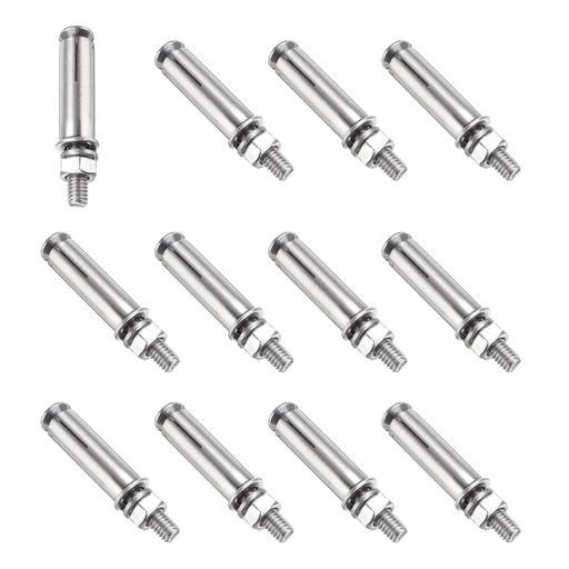 PATIKIL M6 X 50MM ѥ󥷥ܥ 12 304ƥ쥹ݥѥ󥷥ͥܥȥ꡼֥󥫥󥰥ե...