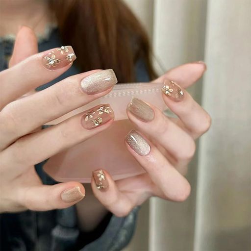 XUZOOネイルチップ 3D付け爪 つけ爪 短め 長め ネイルチップ かわいい おしゃれ 人気 シンプル 花嫁ネイルチップ 結婚式 付け爪 クリスタル 蝶 立体ネイルチップ 手用のネイルチップ 付け爪 ネイルシール つけ爪 ネイルツール 両面テープ付き